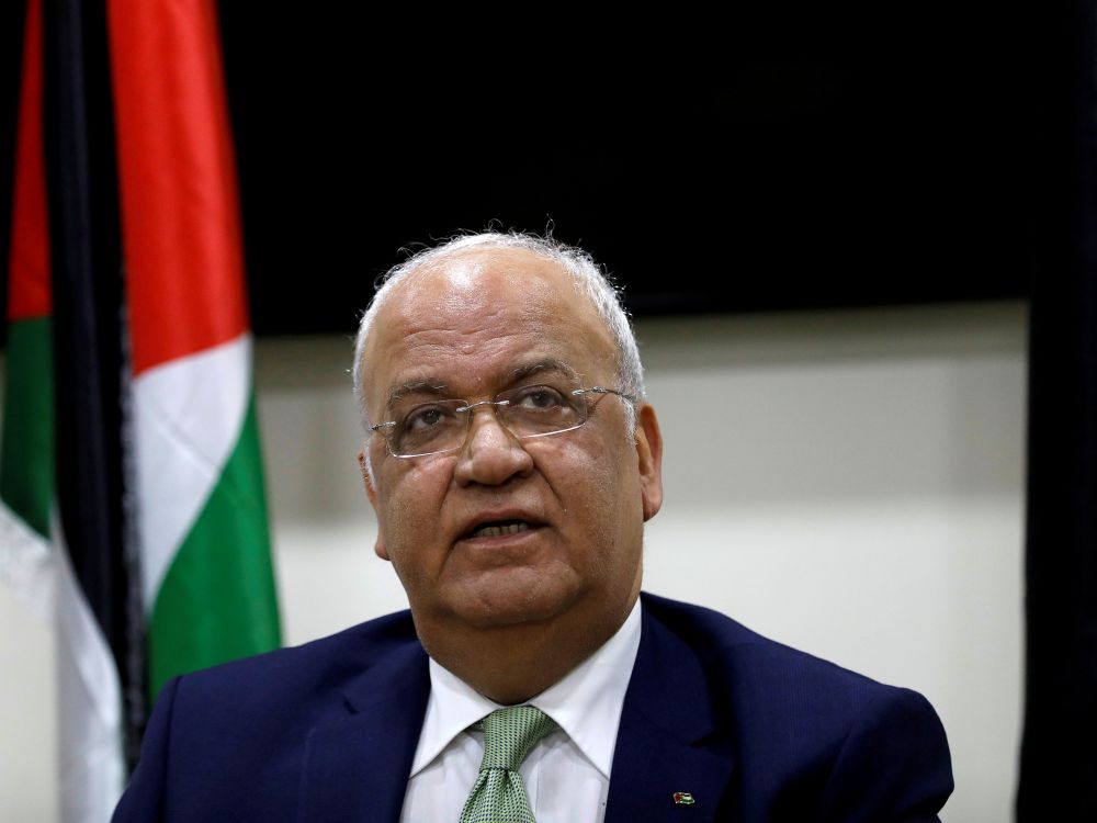 Saeb Erekat, négociateur palestinien décédé