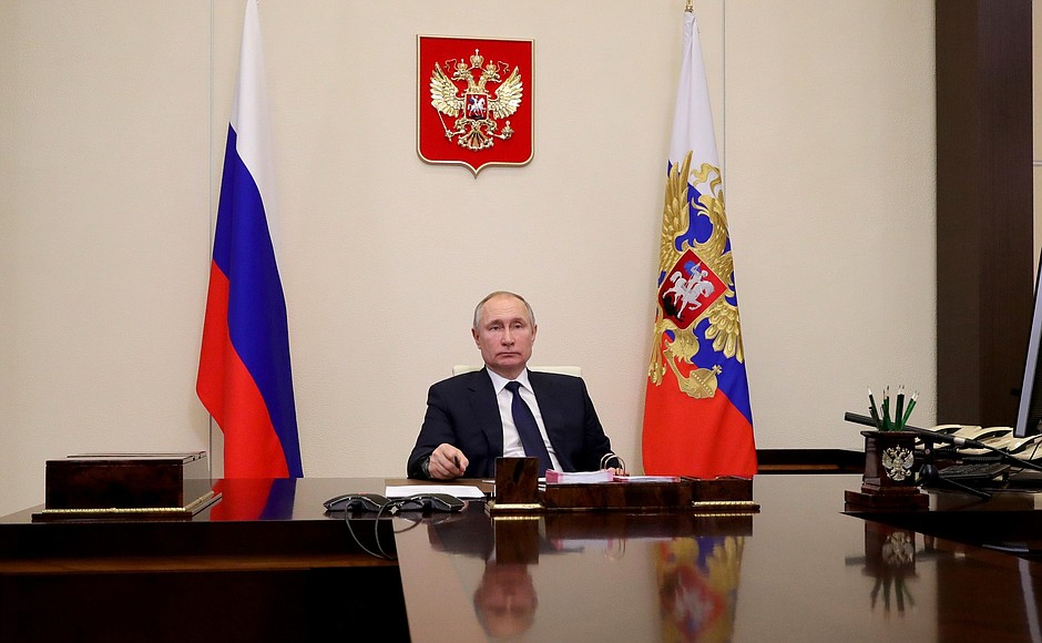 DOUMA 5 SUR 5 Rencontre avec les chefs de faction du parti de la Douma d'État 17 février 2021