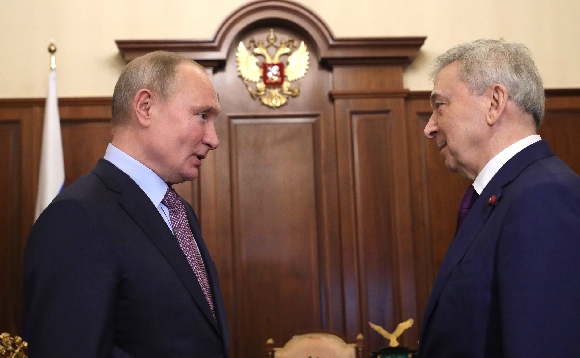 KRE -MEDICAL PH 1 XX 4 Rencontre avec le président du Centre national de recherche médicale en endocrinologie Ivan Dedov 12 février 2021