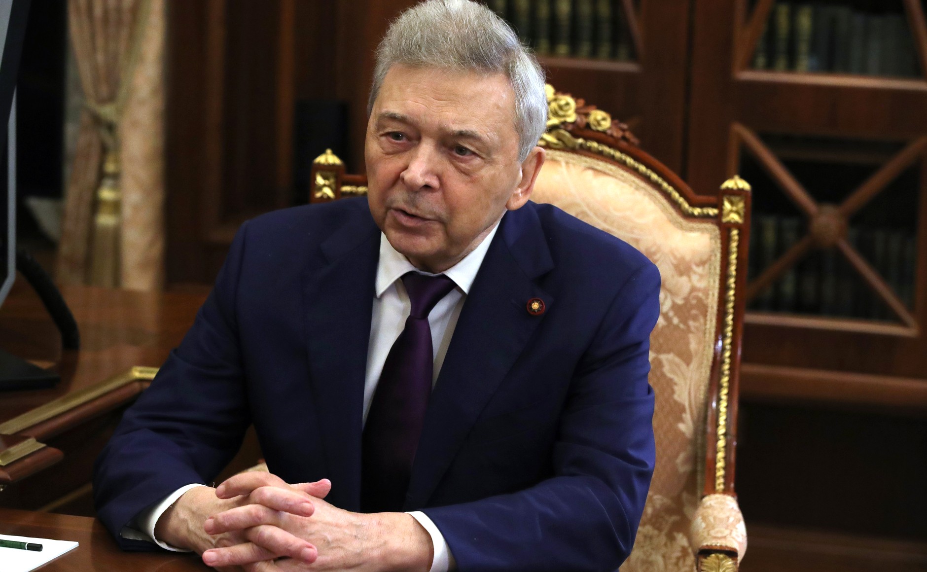 KRE -MEDICAL PH 3 XX 4 Rencontre avec le président du Centre national de recherche médicale en endocrinologie Ivan Dedov 12 février 2021