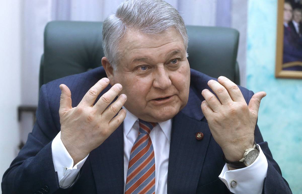 Président du Centre national de recherche de l'Institut Kurchatov Mikhail Kovalchuk 11