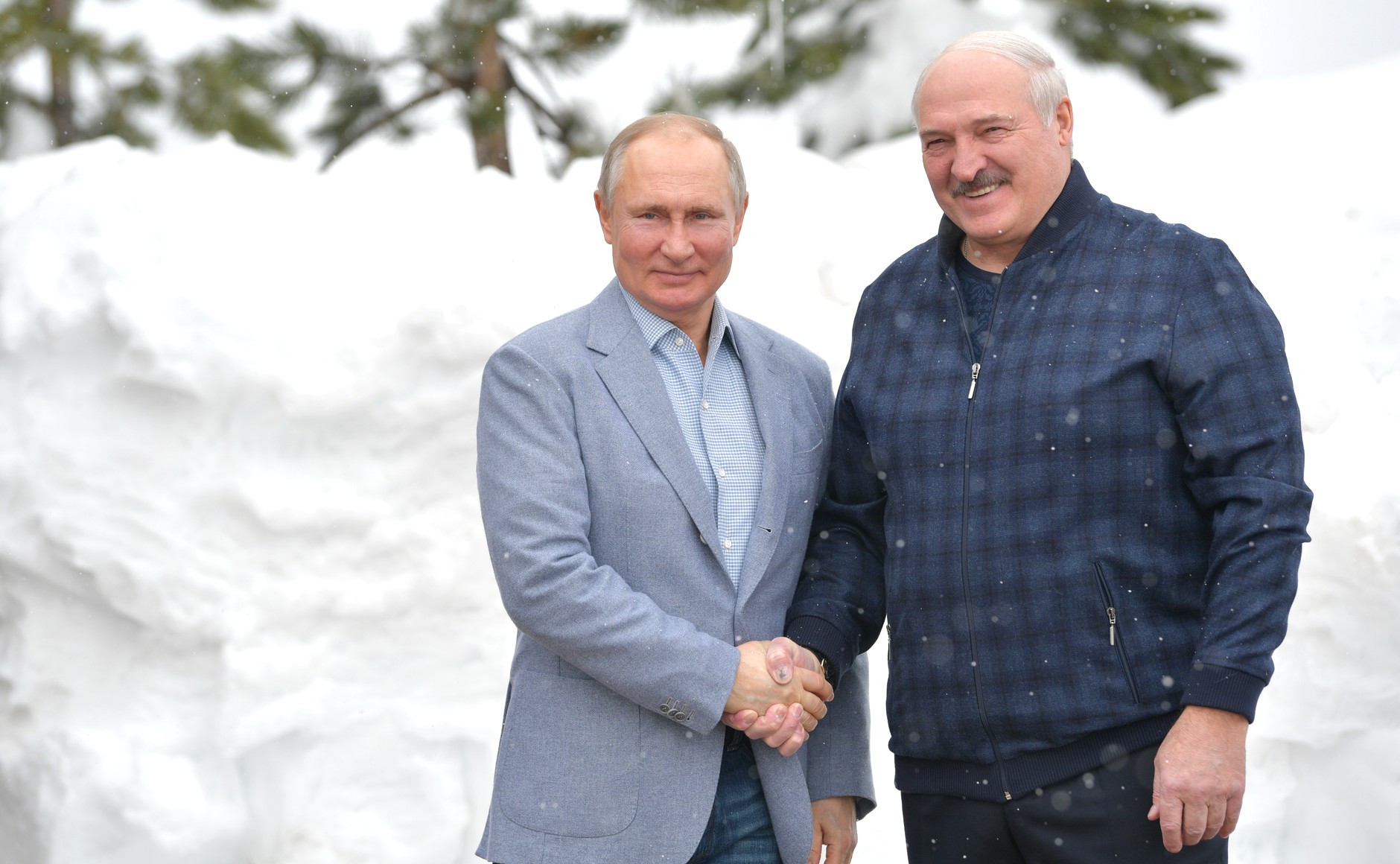 RUSSIE BIELORUSSIE 2 XX 9 Rencontre avec le président de la Biélorussie Alexander Lukashenko 22.02.2021...