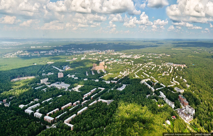 en Sibérie dans la ville de Akademgorodok