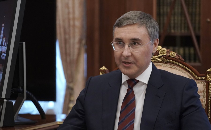 FALKOV RU 2 XX 5 Rencontre avec le ministre des Sciences et de l'Enseignement supérieur Valery Falkov 9 mars 2021