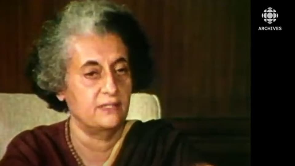 Indira Gandhi devient première ministre de l'Inde le 19 janvier 1966.