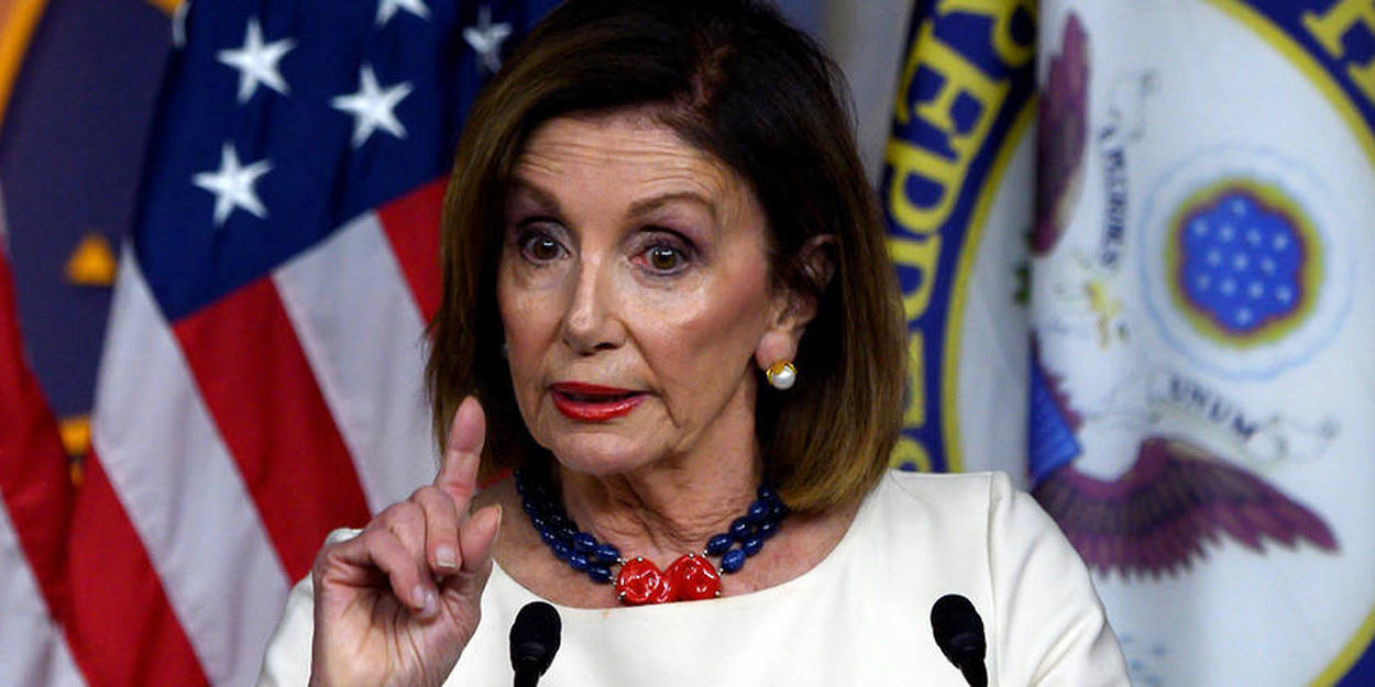 La Présidente de la Chambre des représentants des États-Unis Nancy Pelosi