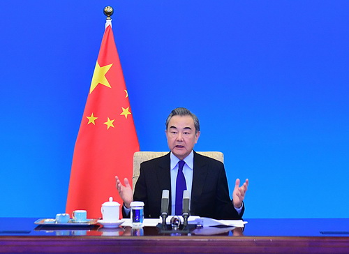 le Conseiller d’État et Ministre des Affaires étrangères Wang Yi