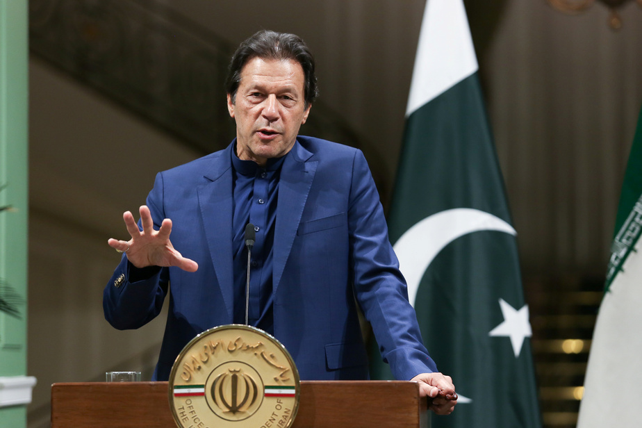 Le Premier Ministre pakistanais Imran Khan