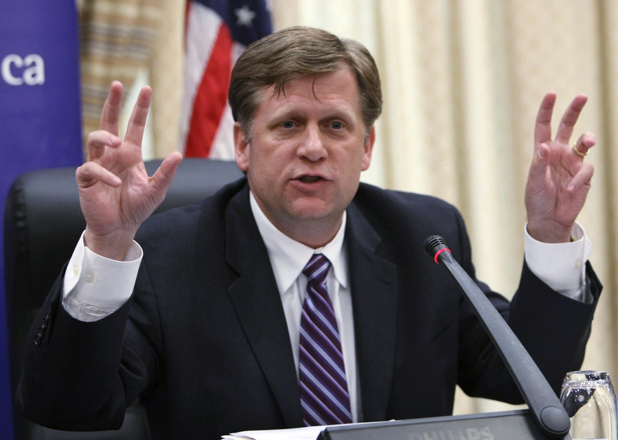 le professionnel Russophobe McFaul