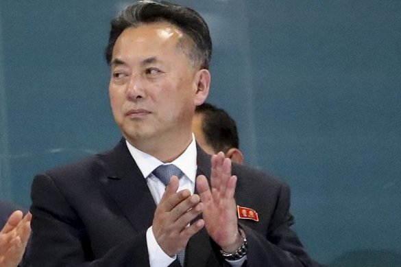 Ri Ryong Nam, le nouvel ambassadeur de la Corée du Nord en Chine, a présenté ses lettres de créance au ministère chinois des Affaires étrangères cette semaine, selon Pékin. Photo de dossier par Mast Irham EPA-EFE