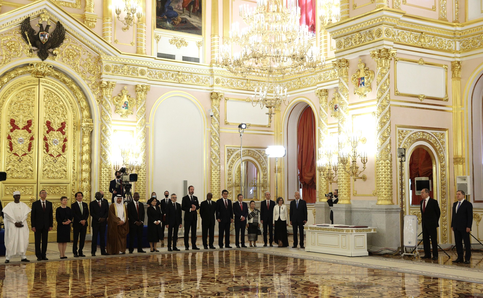 AMBASSADEURS 2 SUR 8 DU 18.05.2021.Présentation des lettres de créance des ambassadeurs étrangers - 18 mai 2021 – 11h25 - Le Kremlin, Moscou