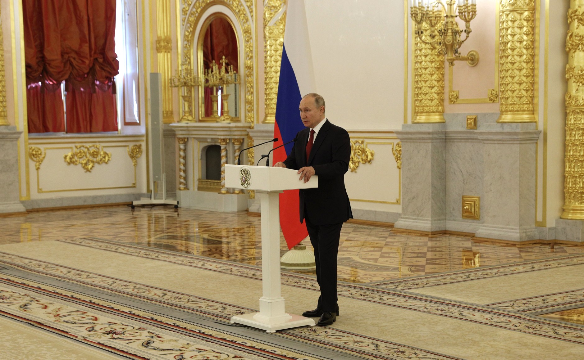 AMBASSADEURS 5 SUR 8 DU 18.05.2021.Présentation des lettres de créance des ambassadeurs étrangers - 18 mai 2021 – 11h25 - Le Kremlin, Moscou