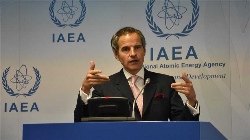 le Directeur général de l'Agence internationale de l'énergie atomique (AIEA) Rafael Mariano Grossi