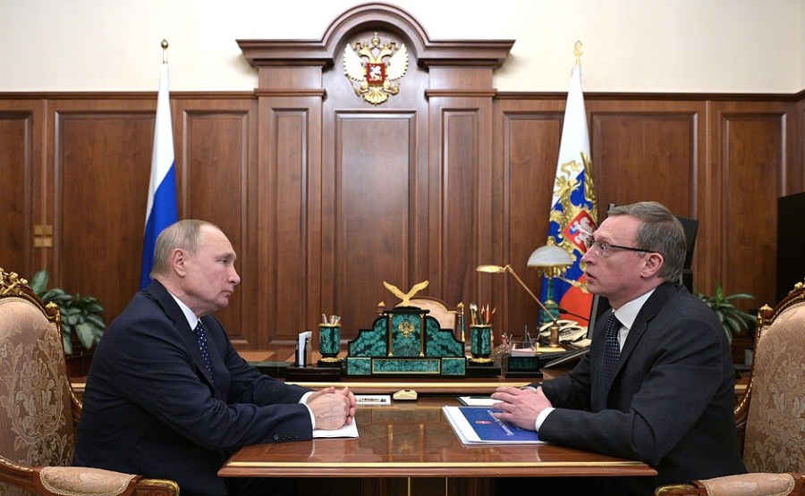 OMSK PH 1 -- 4 Réunion de travail 12.05.2021 avec le gouverneur de la région d'Omsk, Alexander Burkov - 12 mai 2021 - 14h30