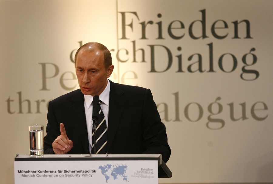 Vladimir Poutine prononcé le 10 février 2007 à la Conférence de Munich sur la sécurité 3