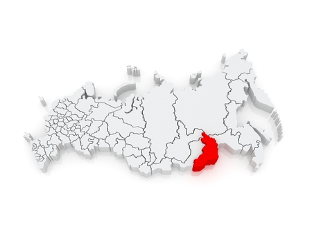 35407811-carte-de-la-fédération-de-russie-territoire-de-transbaïkalie-3d
