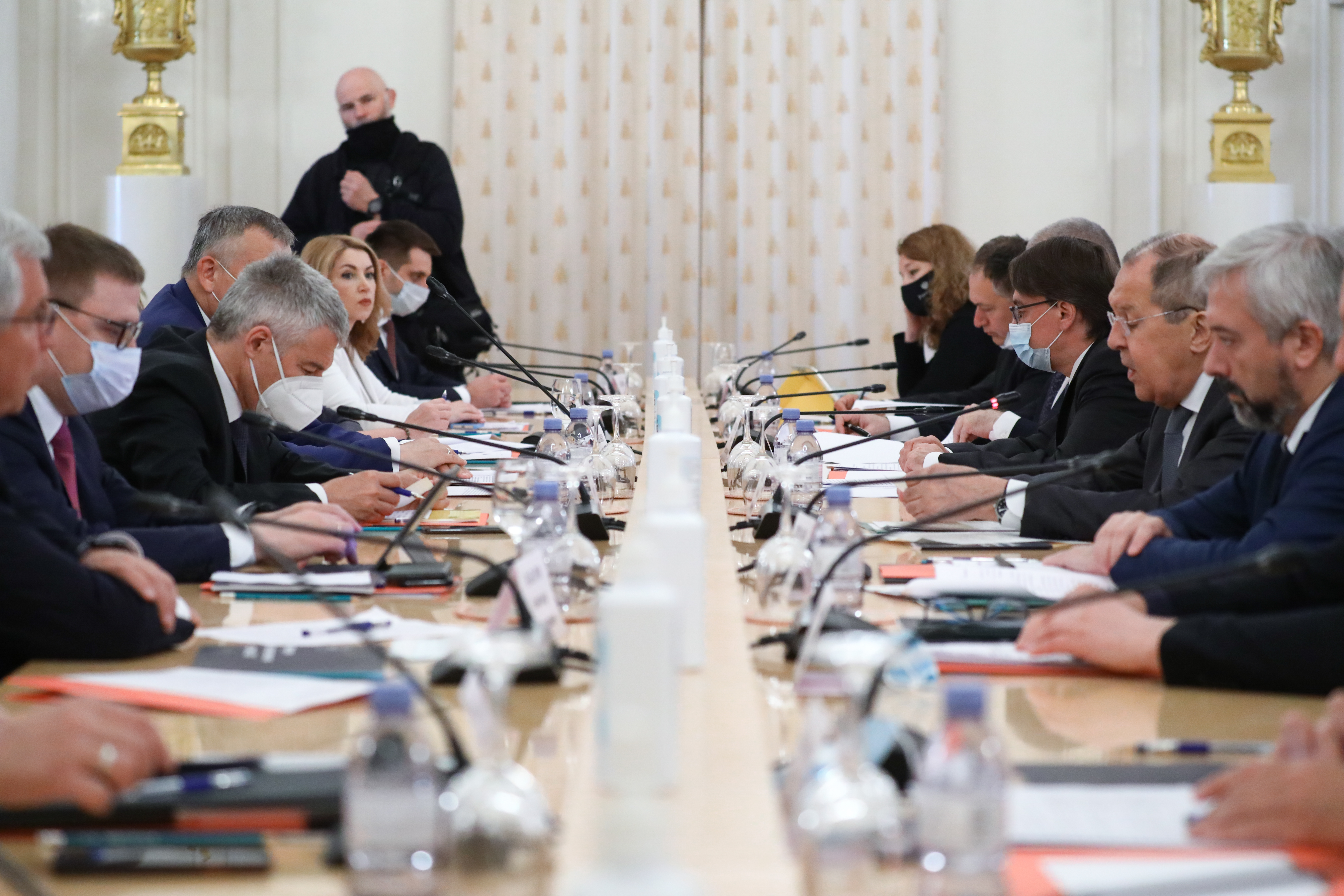 36e réunion du Conseil des chefs des entités constitutives du ministère des Affaires étrangères de la Fédération de Russie, Moscou, 15 juin 2021