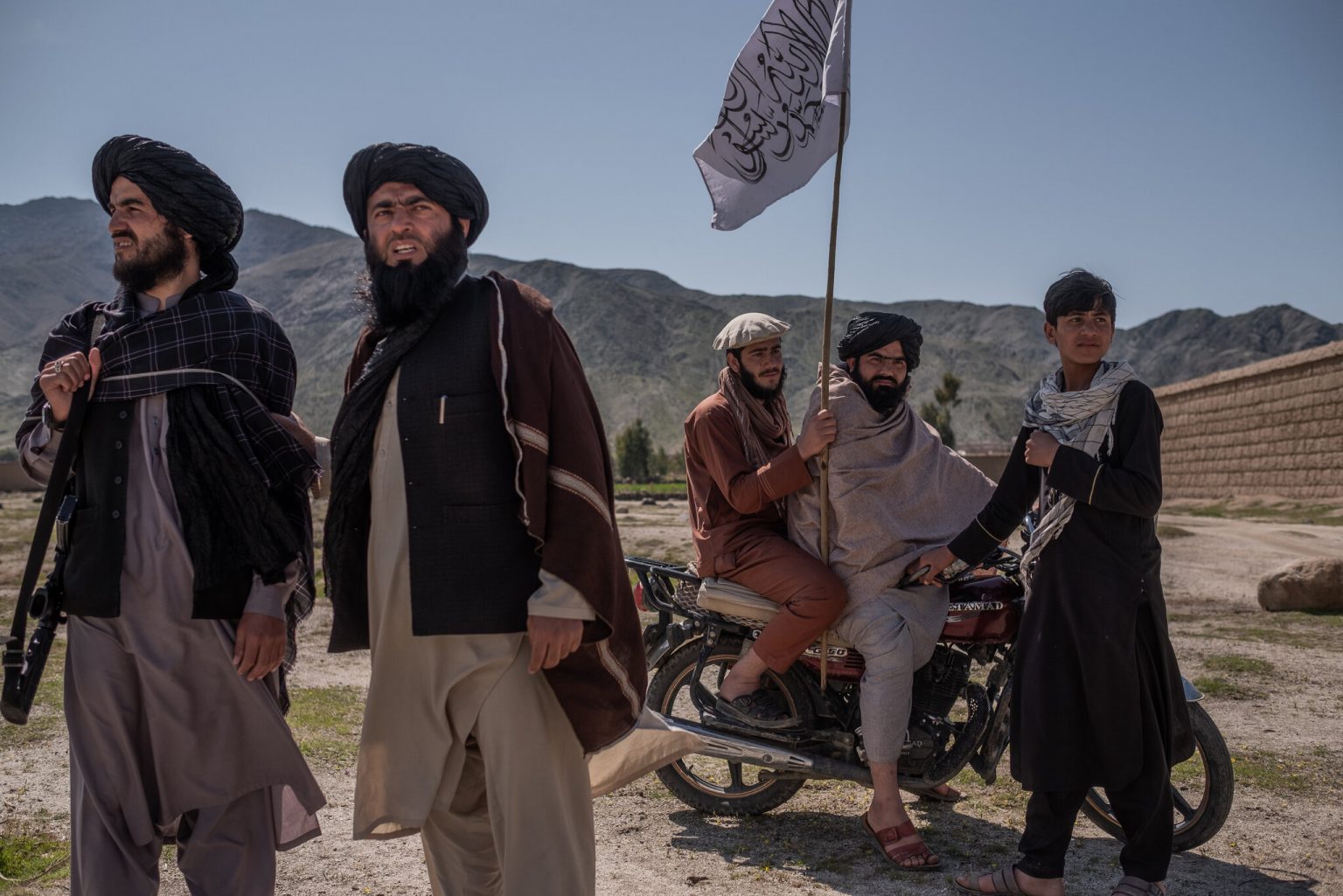 Des combattants talibans à Laghman le 13 mars 2020.