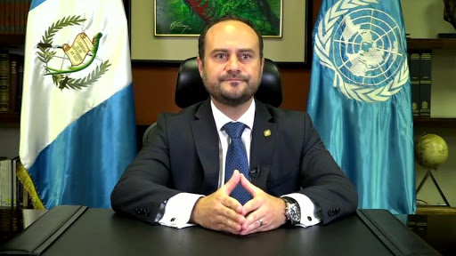 le Ministre guatémaltèque des Affaires étrangères Pedro Brolo