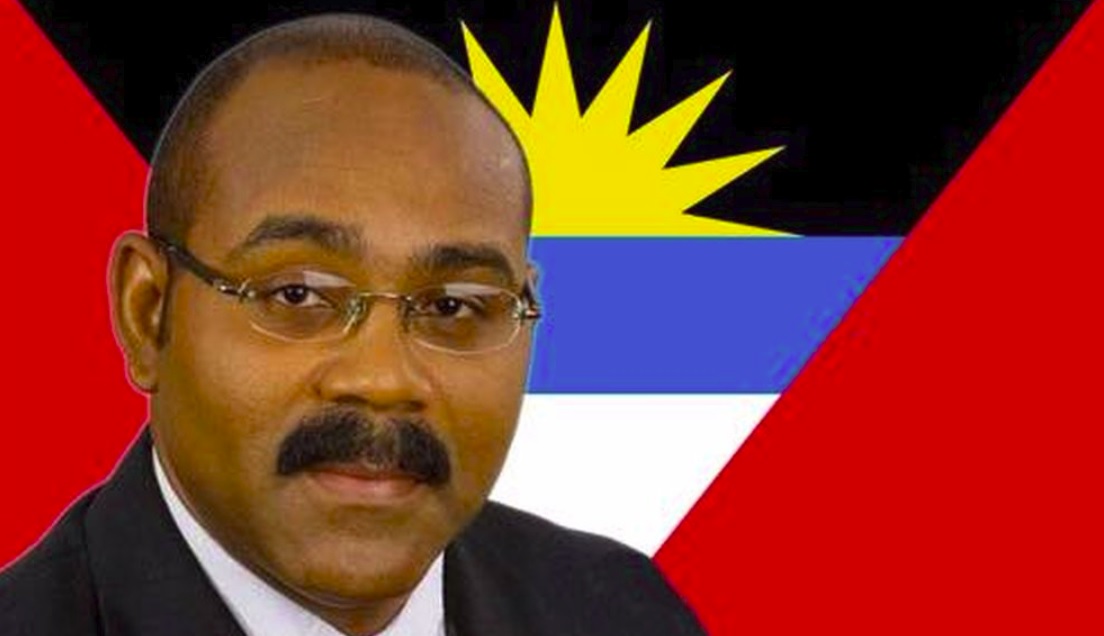 Gaston-Browne. Le Premier Ministre d'Antigua-et-Barbuda Gaston Browne