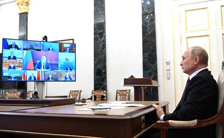 GVT KREMLIN 3 XX 4 DU 07.07.2021. Rencontre avec les membres du gouvernement - 7 juillet 2021 - 17h20