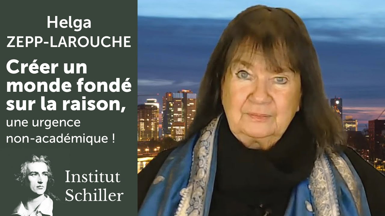 maxresdefaultHelga Zepp-LaRouche, Présidente de l'Institut Schiller