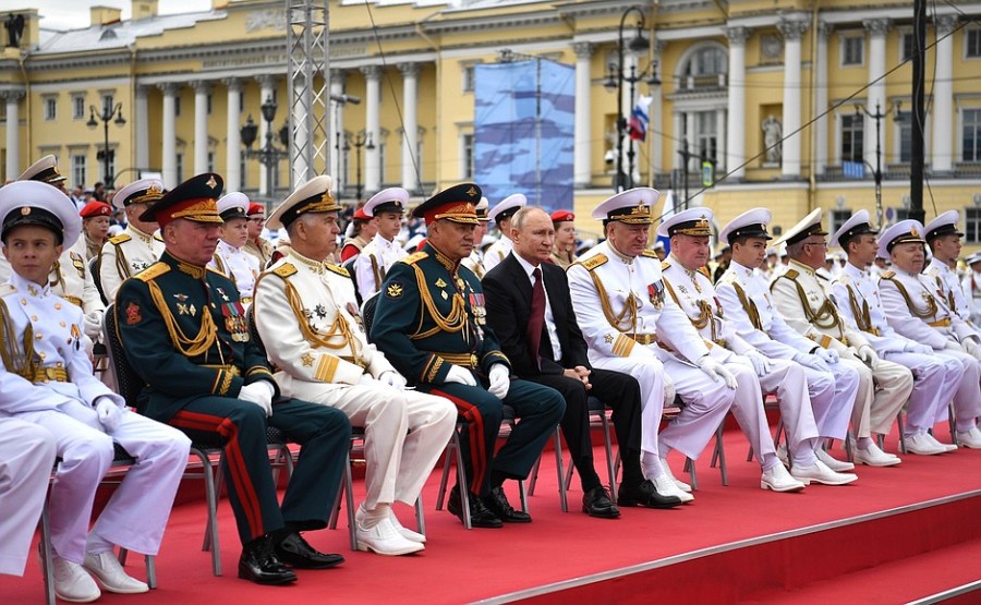 RUSSIE 29 XX 47 Parade navale principale - 25 juillet 2021 - 12H10