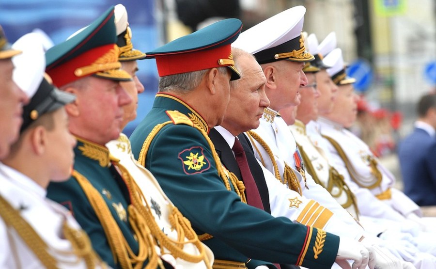 RUSSIE 30 XX 47 Parade navale principale - 25 juillet 2021 - 12H10
