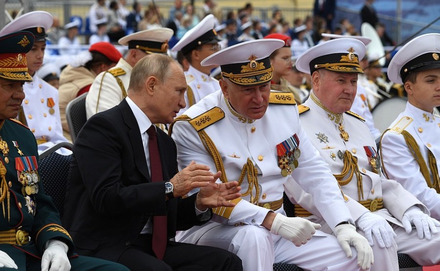 RUSSIE 32 XX 47 Parade navale principale - 25 juillet 2021 - 12H10