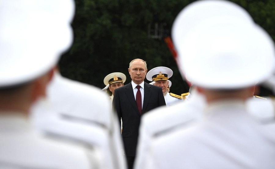 RUSSIE 37 XX 47 Parade navale principale - 25 juillet 2021 - 12H10