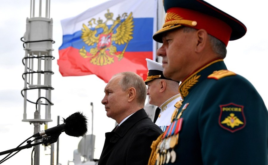 RUSSIE 4 XX 47 Parade navale principale - 25 juillet 2021 - 12H10