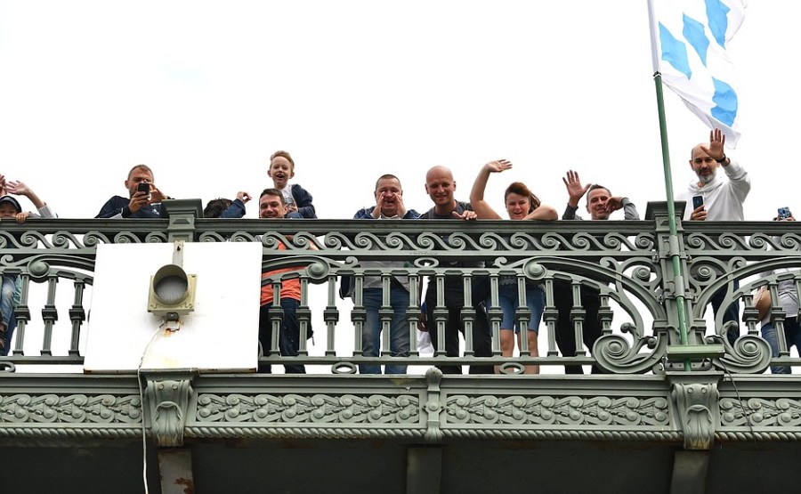 RUSSIE 45 XX 47 Parade navale principale - 25 juillet 2021 - 12H10